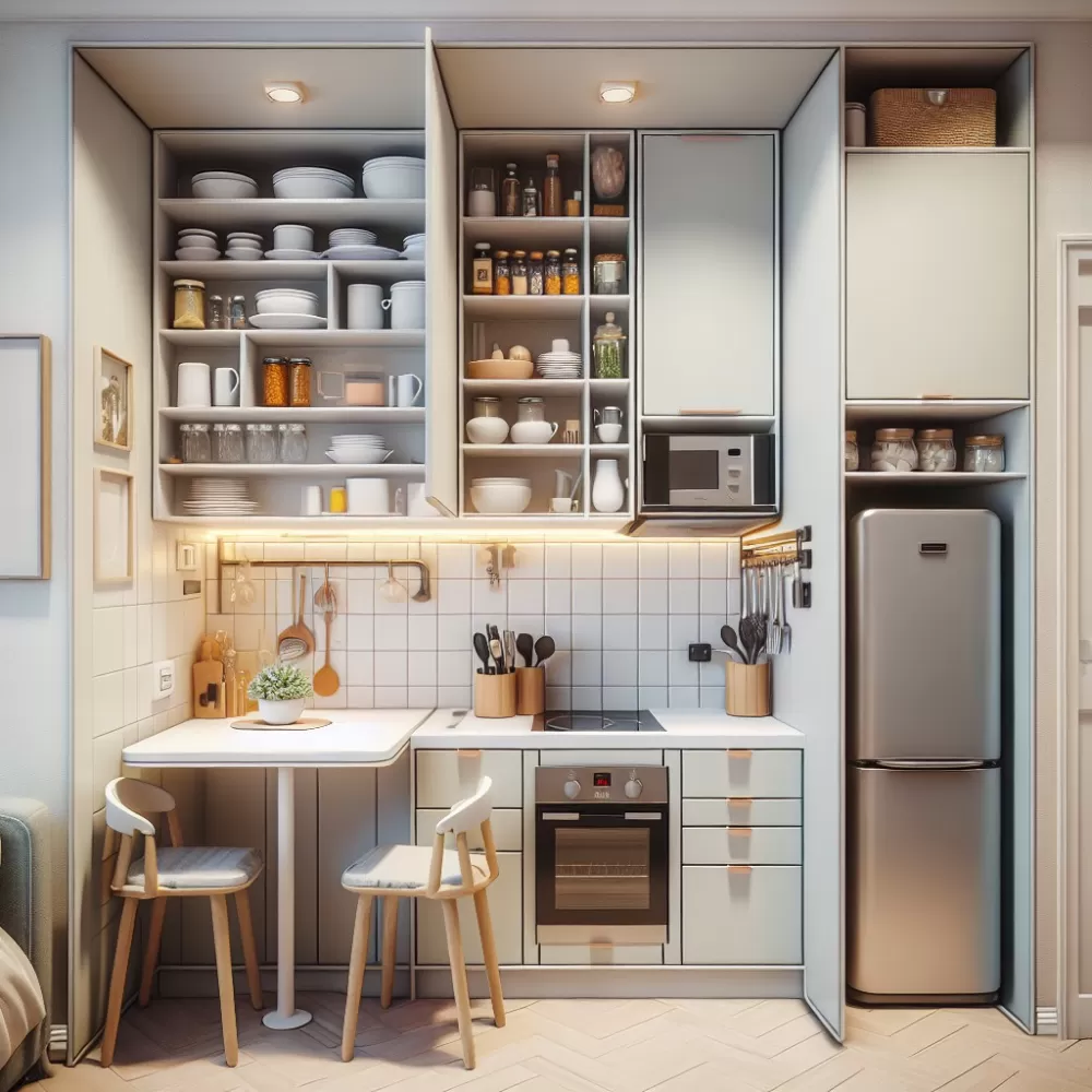 jakie meble do małej kuchni