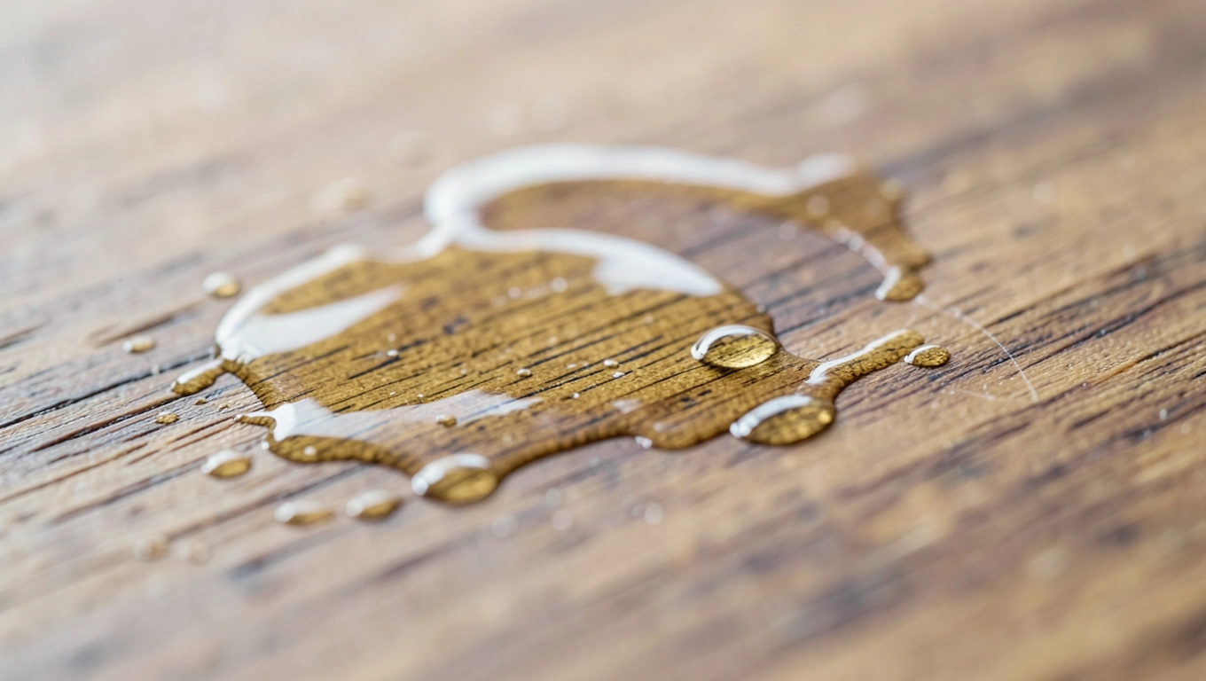 Oliwa roślinna na resztki kleju z mebli