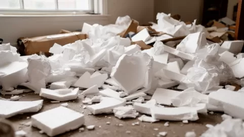 Gdzie wyrzucić styropian po meblach