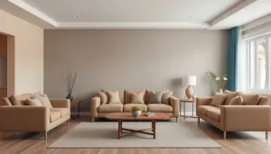 Jaki kolor ścian do jasno brązowych mebli