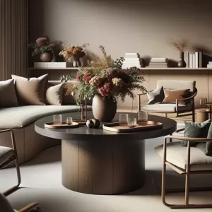 jakie meble do ciemnego stołu