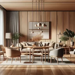 jakie meble do drewnianej podłogi