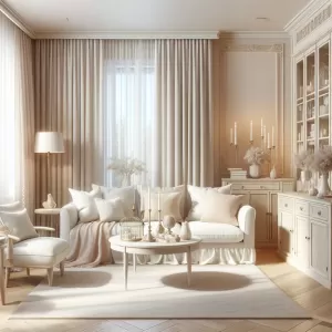 jakie meble do kremowych ścian