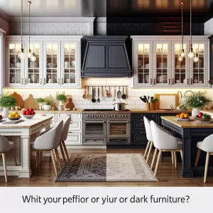 jakie meble do kuchni jasne czy ciemne