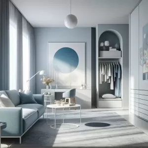 jakie meble do niebieskiego pokoju
