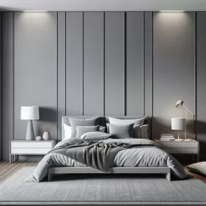 jakie meble do szarych paneli