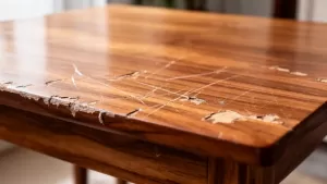 Wosk do mebli z okleiny