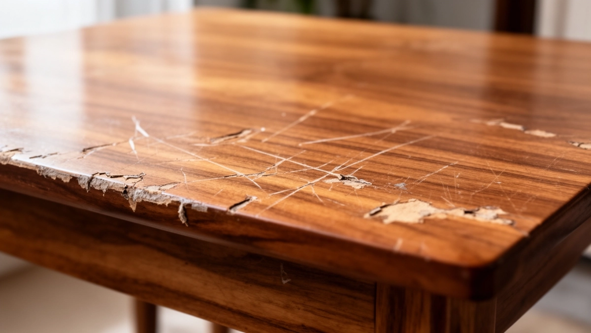 Wosk do mebli z okleiny